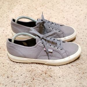 Superga Women's 2750 Cotu Canvas Lace-Up Sneakers Size 9.5